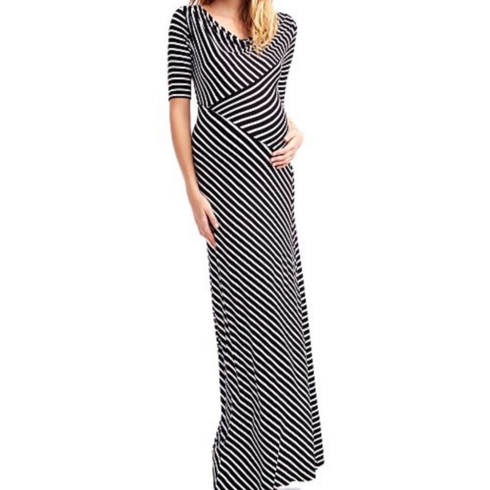 Jessica Simpson Maternity Maxi Dress- L